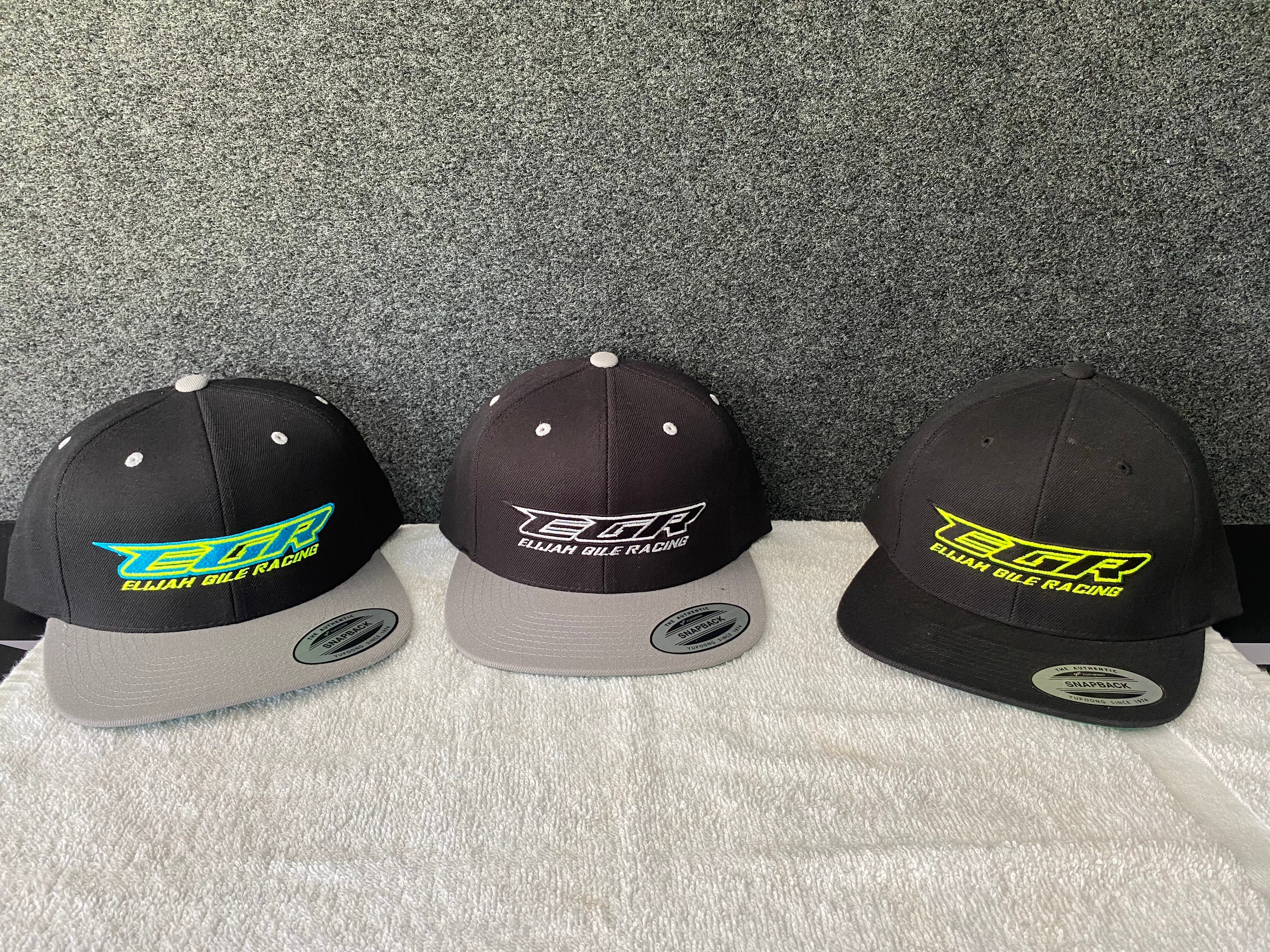 Black/Neon - Black/Grey - Black/Grey/Neon/Blue - EGR Hats
